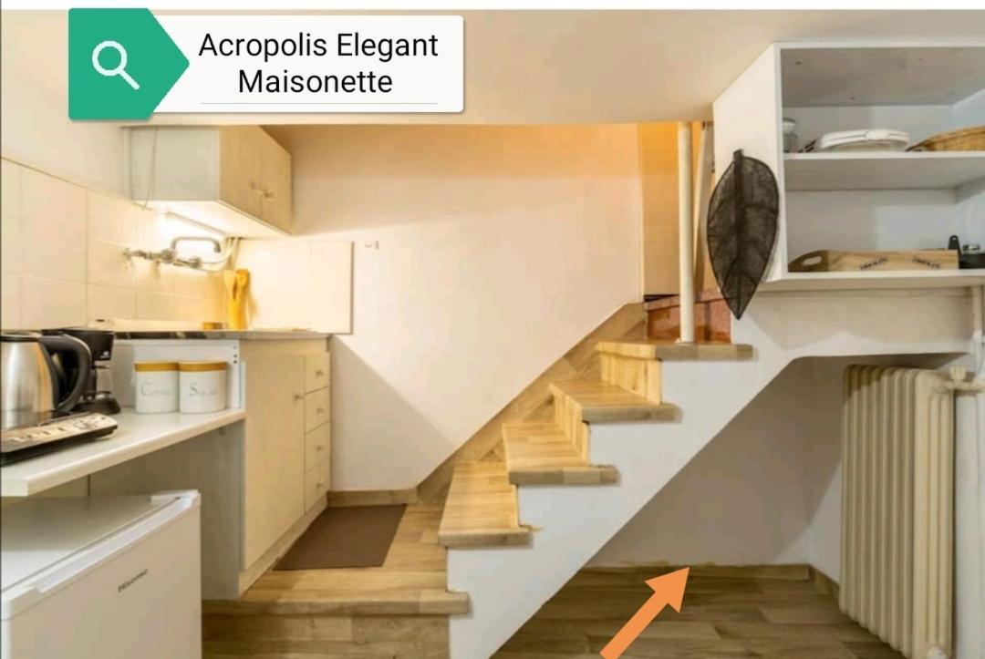 Acropolis Elegant Maisonette By Lodgespot Athen Exterior foto